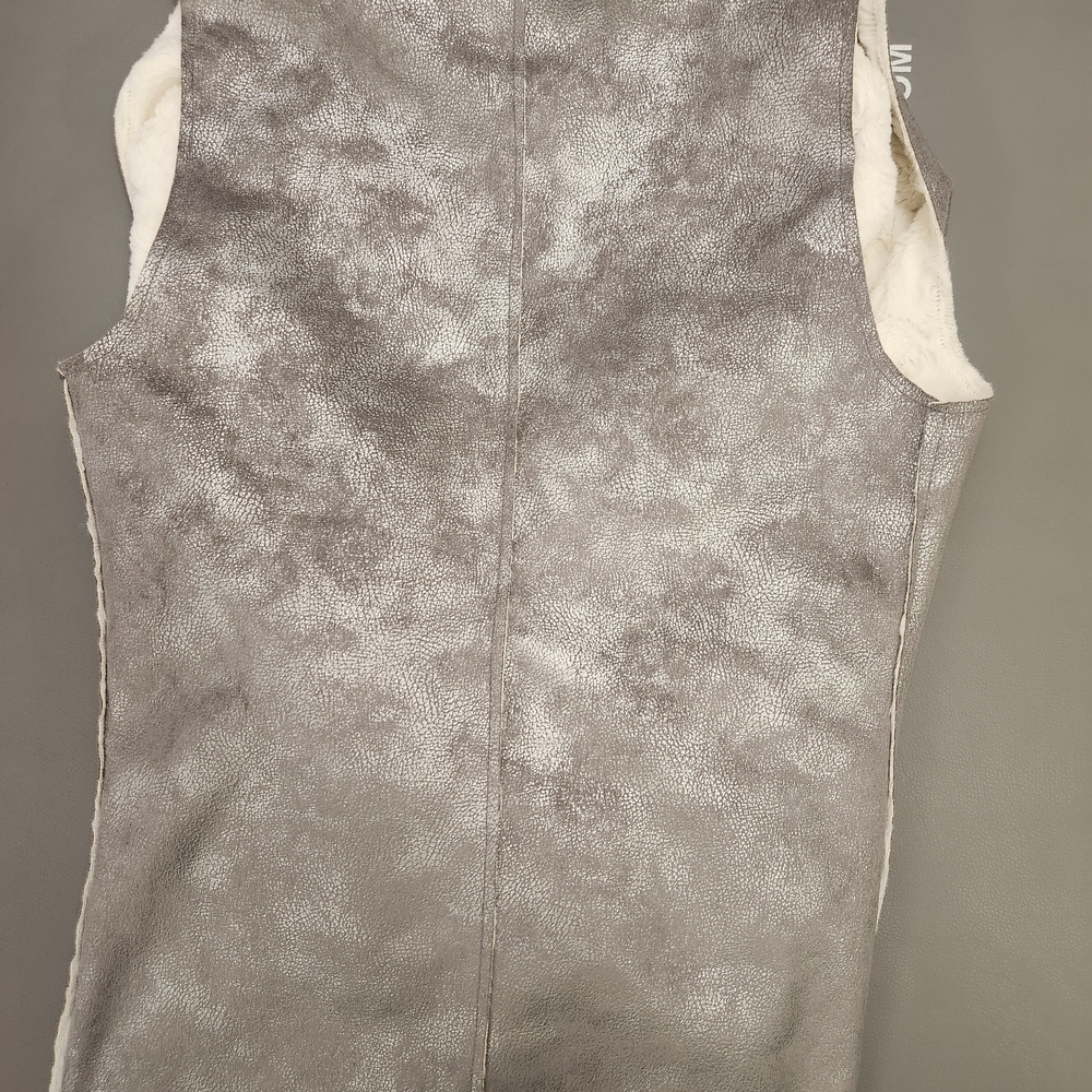 Marc New York Silver and White Women's Vest Super Soft - Picture 3 of 4